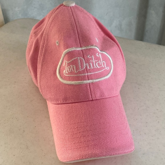 Von Dutch Accessories - Von Dutch Pink and White Cap